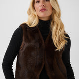 Jumi Waistcoat- Java-Casual Tops- Hometown Style HTS, women's in store and online boutique located in Ingersoll, Ontario