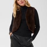 Jumi Waistcoat- Java-Casual Tops- Hometown Style HTS, women's in store and online boutique located in Ingersoll, Ontario