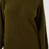 CRNanette Knit Dress - Military Olive-Casual Dresses- Hometown Style HTS, women's in store and online boutique located in Ingersoll, Ontario