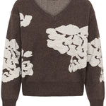 CRAlley Knit Pullover - Java-Sweaters and Cardigans- Hometown Style HTS, women's in store and online boutique located in Ingersoll, Ontario