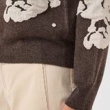 CRAlley Knit Pullover - Java-Sweaters and Cardigans- Hometown Style HTS, women's in store and online boutique located in Ingersoll, Ontario