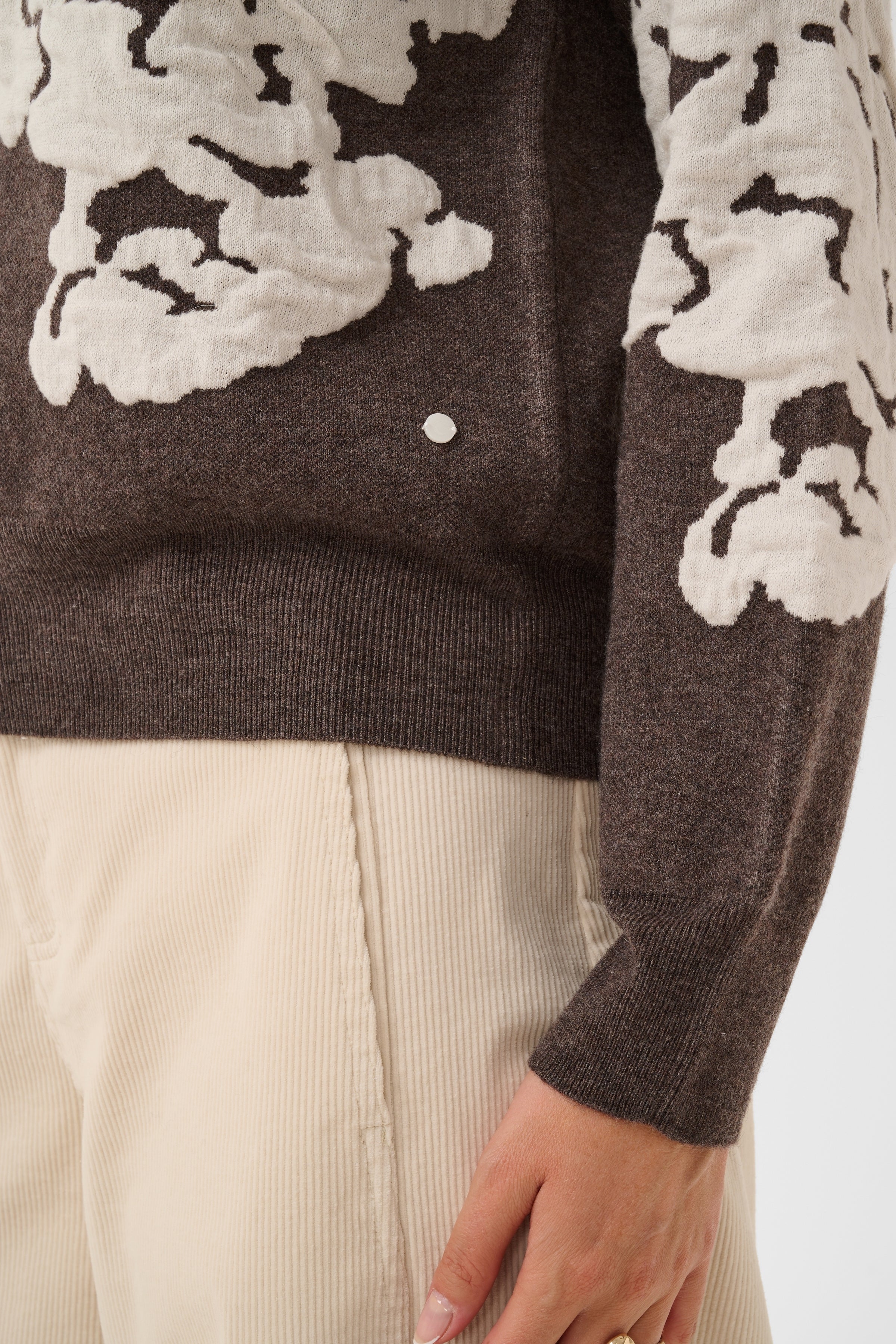 CRAlley Knit Pullover - Java-Sweaters and Cardigans- Hometown Style HTS, women's in store and online boutique located in Ingersoll, Ontario