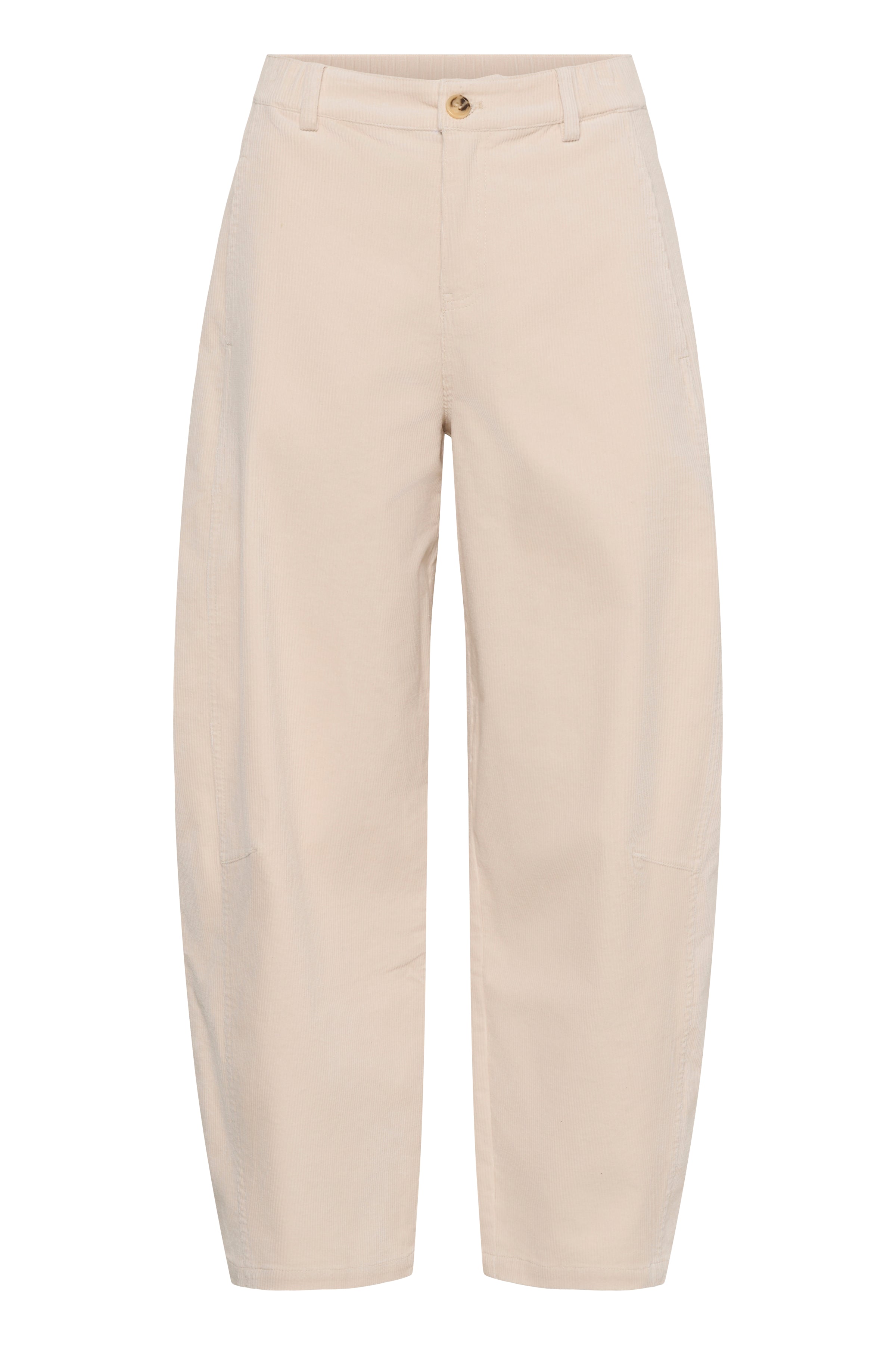 Ballie Barrel Pant - Off White-Bottoms- Hometown Style HTS, women's in store and online boutique located in Ingersoll, Ontario