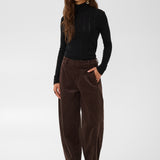 Ballie Barrel Pant - Java-Bottoms- Hometown Style HTS, women's in store and online boutique located in Ingersoll, Ontario