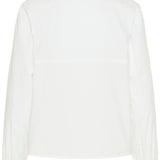 CRLinna Shirt - Snow White-Casual Tops- Hometown Style HTS, women's in store and online boutique located in Ingersoll, Ontario