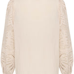 CRDiana blouse - Cream-blouse- Hometown Style HTS, women's in store and online boutique located in Ingersoll, Ontario