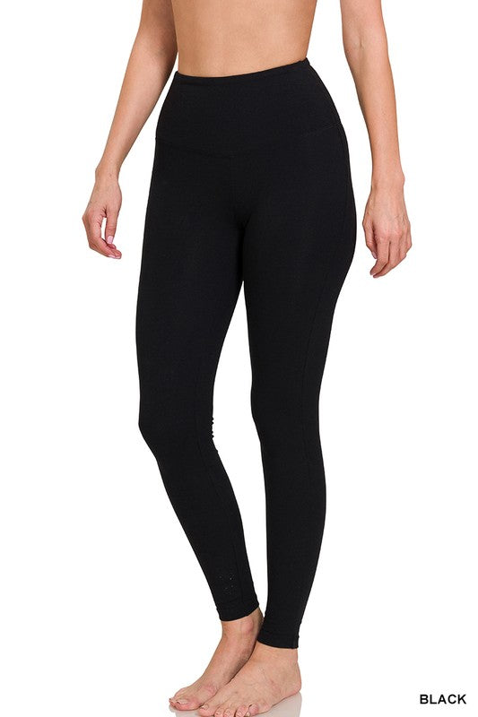Leggings - Black-leggings- Hometown Style HTS, women's in store and online boutique located in Ingersoll, Ontario