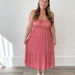 Milan - Red-Casual Dresses- Hometown Style HTS, women's in store and online boutique located in Ingersoll, Ontario