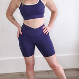 Bestie 6" Biker Short - Eclipse-Shorts- Hometown Style HTS, women's in store and online boutique located in Ingersoll, Ontario