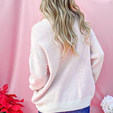 Love Valentines Day Sweater - Ivory-Sweater- Hometown Style HTS, women's in store and online boutique located in Ingersoll, Ontario