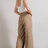 Wide Leg, Pleated Dress Pants - Coco-dress pants- Hometown Style HTS, women's in store and online boutique located in Ingersoll, Ontario