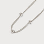 MULTI CHAINS NECKLACE WITH TANGLED HOOPS-Accessories- Hometown Style HTS, women's in store and online boutique located in Ingersoll, Ontario