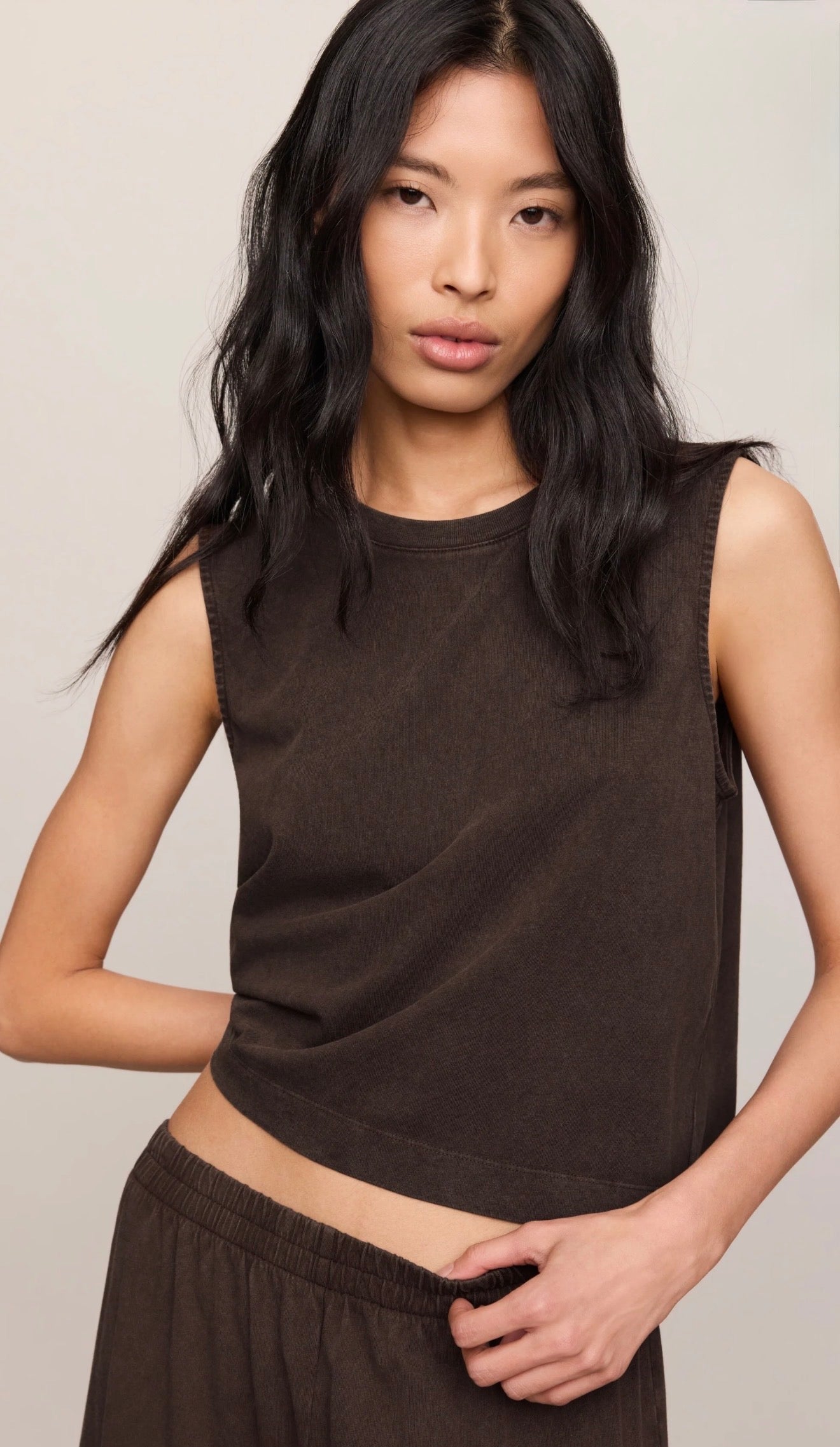 SLOANE JERSEY MUSCLE TANK-Casual Tops- Hometown Style HTS, women's in store and online boutique located in Ingersoll, Ontario