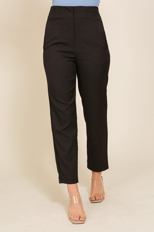 Dress Pants with Pockets - Black-dress pants- Hometown Style HTS, women's in store and online boutique located in Ingersoll, Ontario