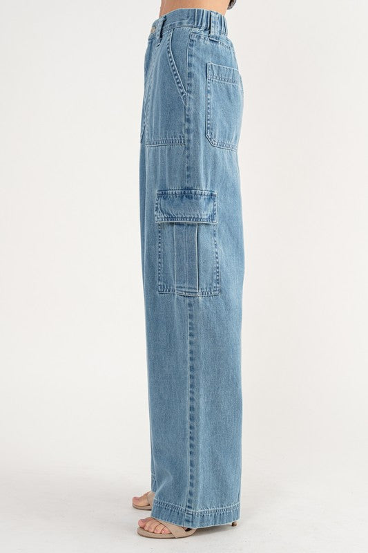 Cargo Denim-denim- Hometown Style HTS, women's in store and online boutique located in Ingersoll, Ontario