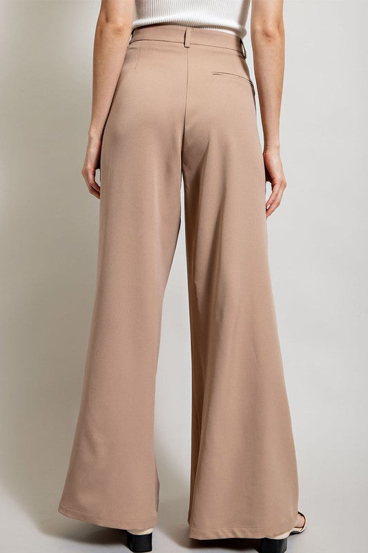 Wide Leg Dress Pant - Coco-dress pants- Hometown Style HTS, women's in store and online boutique located in Ingersoll, Ontario