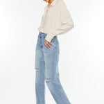 90's Wide Leg Straight-denim- Hometown Style HTS, women's in store and online boutique located in Ingersoll, Ontario