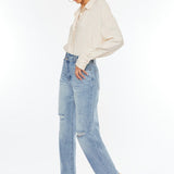 90's Wide Leg Straight-denim- Hometown Style HTS, women's in store and online boutique located in Ingersoll, Ontario