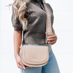 Saddle Bag - Cream, Brown, Black- Hometown Style HTS, women's in store and online boutique located in Ingersoll, Ontario