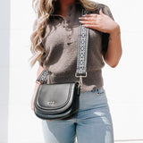 Saddle Bag - Cream, Brown, Black- Hometown Style HTS, women's in store and online boutique located in Ingersoll, Ontario