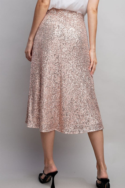 Sequin midi hotsell skirt canada