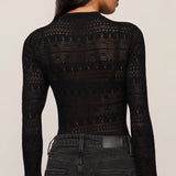 AVERY SWEATER TOP - Black-Blouses- Hometown Style HTS, women's in store and online boutique located in Ingersoll, Ontario