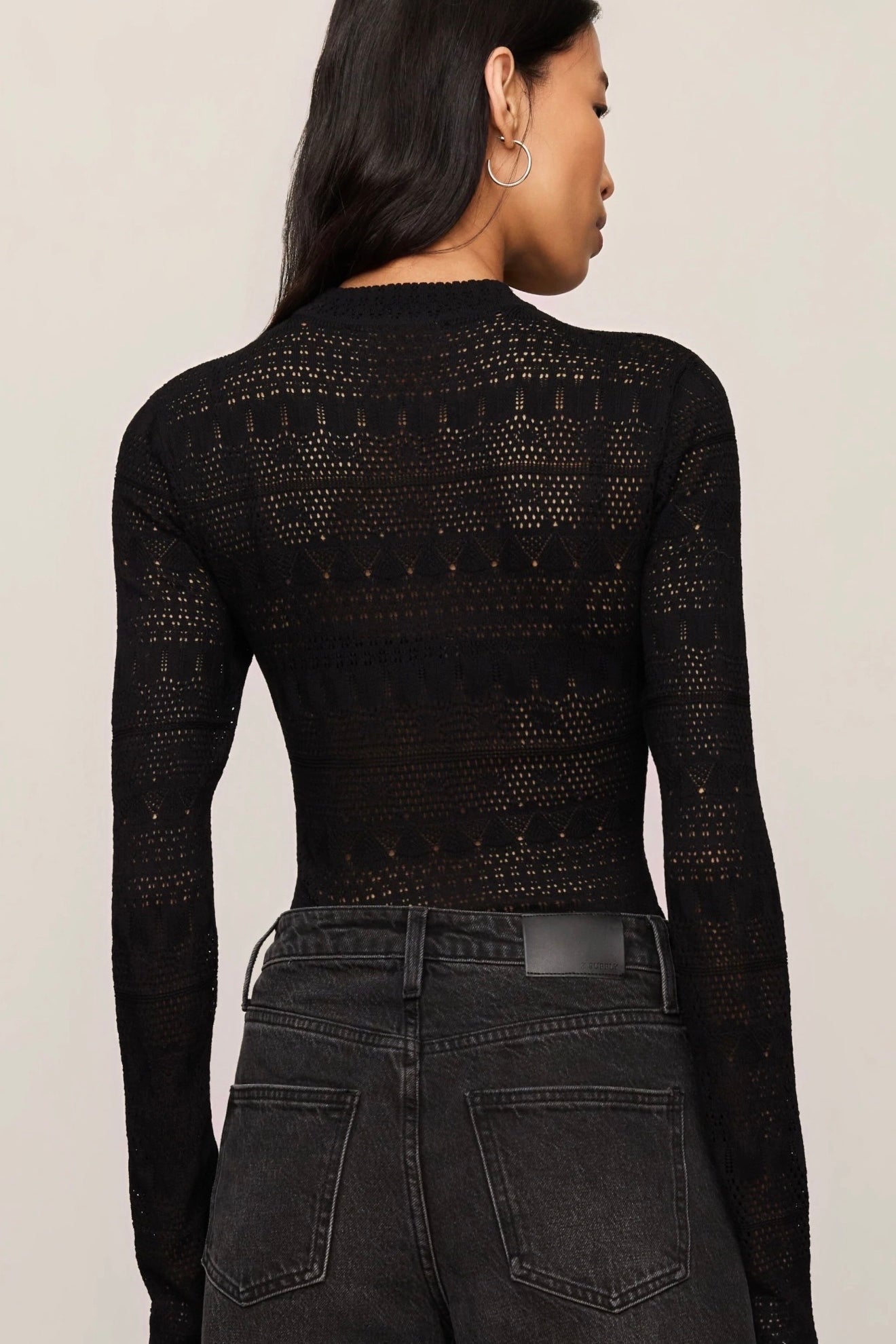 AVERY SWEATER TOP - Black-Blouses- Hometown Style HTS, women's in store and online boutique located in Ingersoll, Ontario