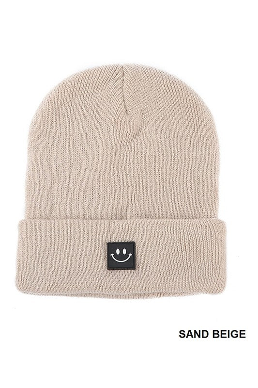 Smiley Beanie- Hometown Style HTS, women's in store and online boutique located in Ingersoll, Ontario