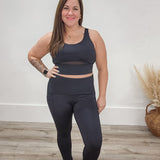 Up Tight Leggings - Onyx-leggings- Hometown Style HTS, women's in store and online boutique located in Ingersoll, Ontario