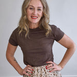 Modern Slub Tee - Tavern-Casual Tops- Hometown Style HTS, women's in store and online boutique located in Ingersoll, Ontario