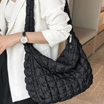 Puff Quilted Shoulder Bag-Handbags- Hometown Style HTS, women's in store and online boutique located in Ingersoll, Ontario