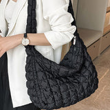 Puff Quilted Shoulder Bag-Handbags- Hometown Style HTS, women's in store and online boutique located in Ingersoll, Ontario