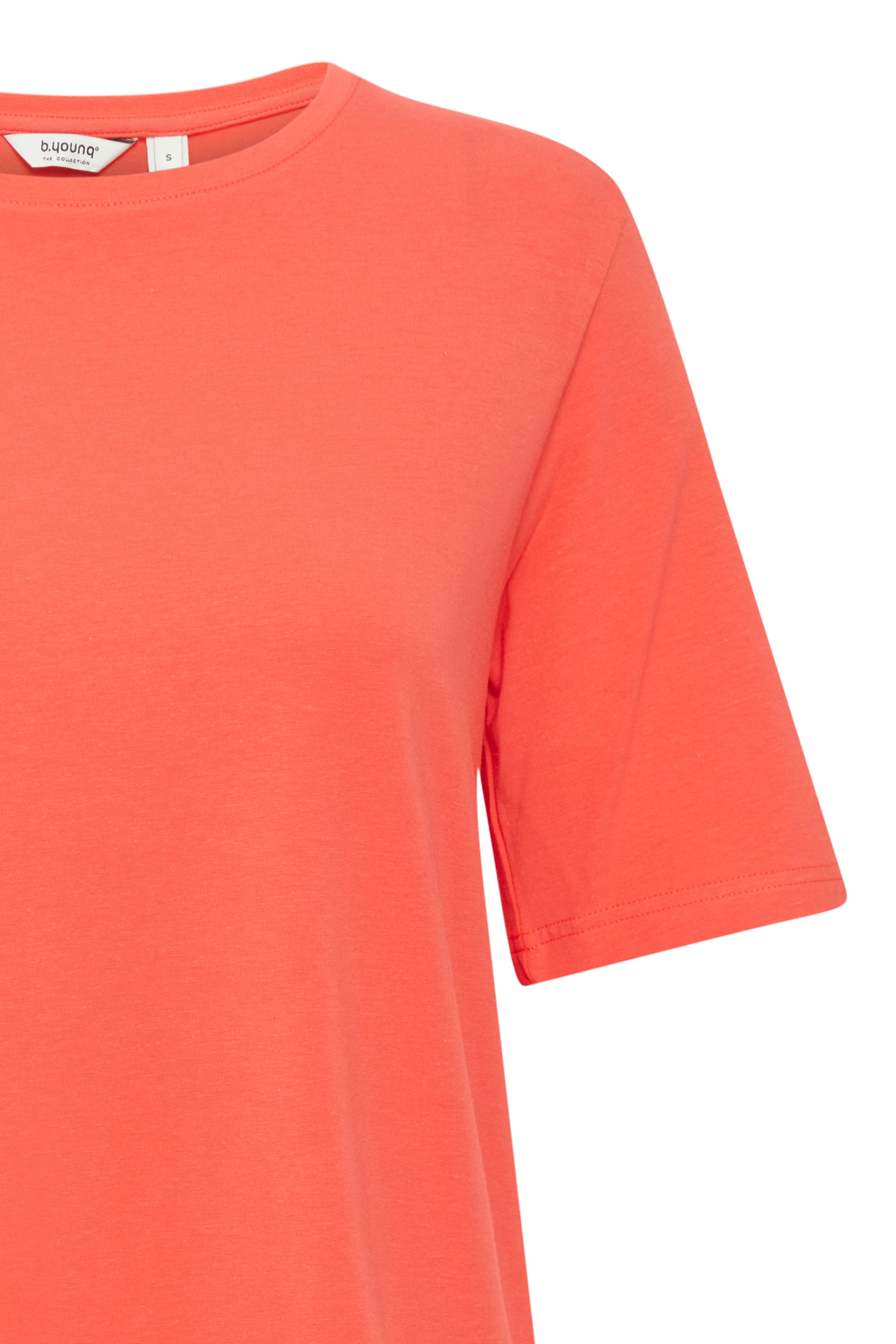 PAMILA HALF SLEEVE TEE SHIRT - Cayenne-Casual Tops- Hometown Style HTS, women's in store and online boutique located in Ingersoll, Ontario