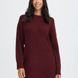 BYONEMA DRESS KNIT - Port Royale Melange-Casual Dresses- Hometown Style HTS, women's in store and online boutique located in Ingersoll, Ontario