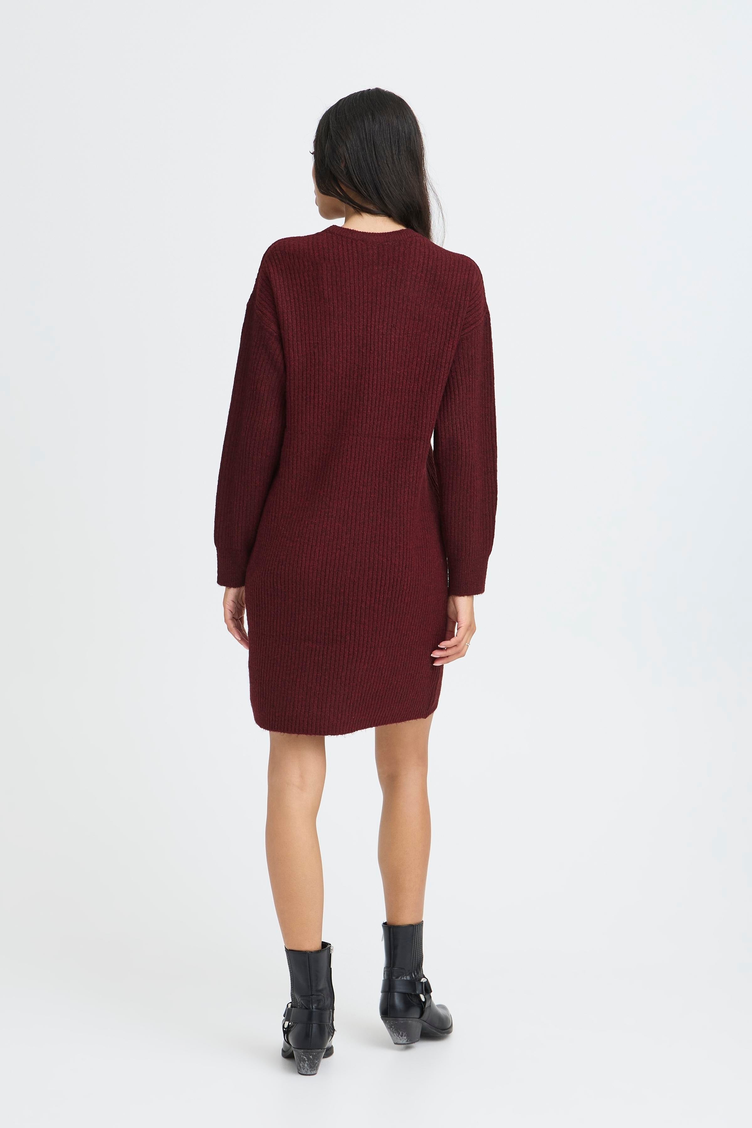 BYONEMA DRESS KNIT - Port Royale Melange-Casual Dresses- Hometown Style HTS, women's in store and online boutique located in Ingersoll, Ontario