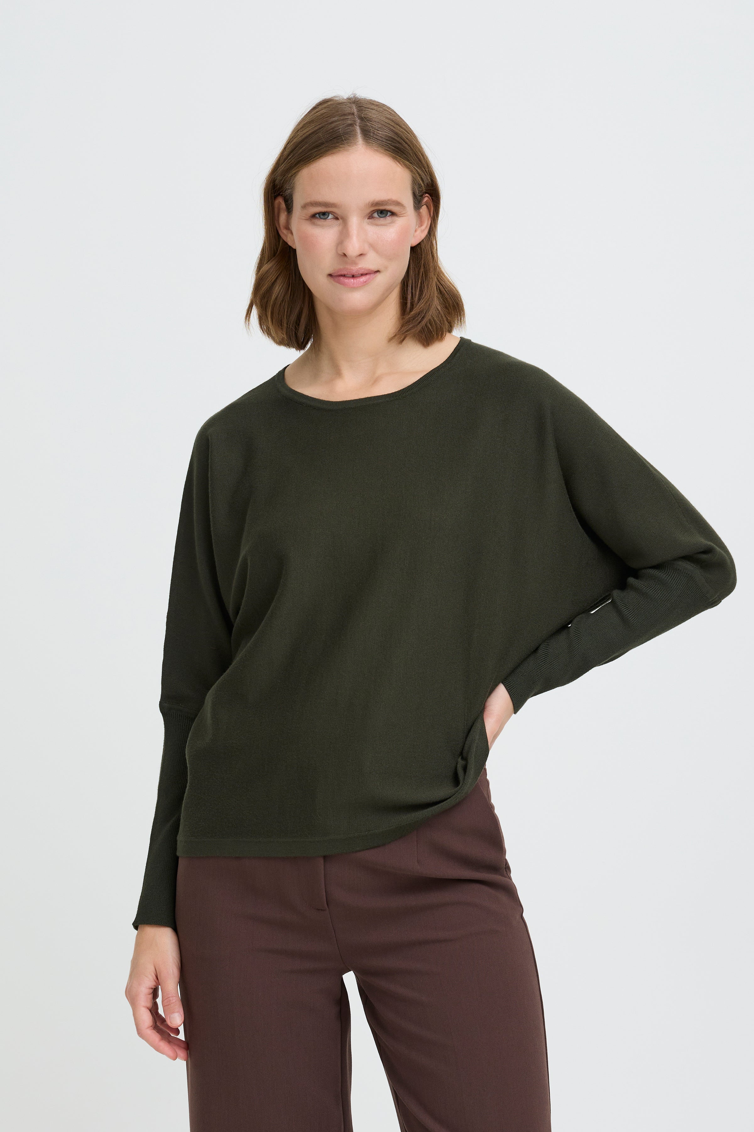 BYMMORLA BAT JUMPER - Rosin-Casual Tops- Hometown Style HTS, women's in store and online boutique located in Ingersoll, Ontario