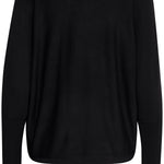BYMMORLA BAT JUMPER - Black-Casual Tops- Hometown Style HTS, women's in store and online boutique located in Ingersoll, Ontario