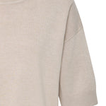 BYMMORLA TSHIRT - Humus Melange-Casual Tops- Hometown Style HTS, women's in store and online boutique located in Ingersoll, Ontario