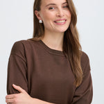 BYMMORLA TSHIRT - Java-Casual Tops- Hometown Style HTS, women's in store and online boutique located in Ingersoll, Ontario