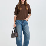 BYMMORLA TSHIRT - Java-Casual Tops- Hometown Style HTS, women's in store and online boutique located in Ingersoll, Ontario