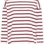 Byramsi Pullover - Fig Stripe-Casual Tops- Hometown Style HTS, women's in store and online boutique located in Ingersoll, Ontario