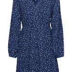 BYjosa Dress - Navy Floral-Casual Dresses- Hometown Style HTS, women's in store and online boutique located in Ingersoll, Ontario