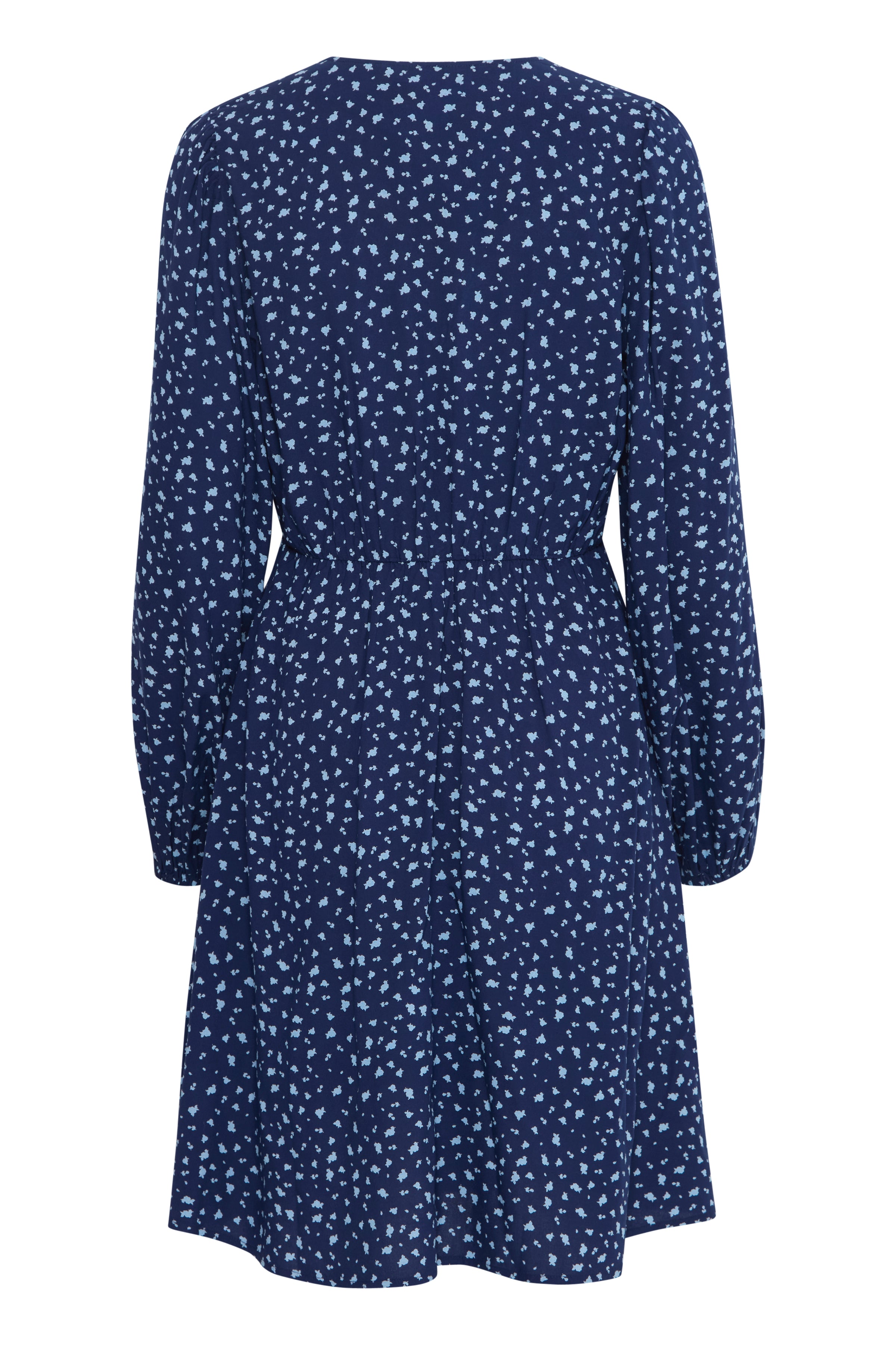 BYjosa Dress - Navy Floral-Casual Dresses- Hometown Style HTS, women's in store and online boutique located in Ingersoll, Ontario
