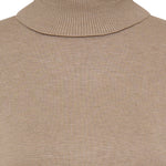 BYMMORLA ROLLNECK - Humus Melange-Sweaters and Cardigans- Hometown Style HTS, women's in store and online boutique located in Ingersoll, Ontario