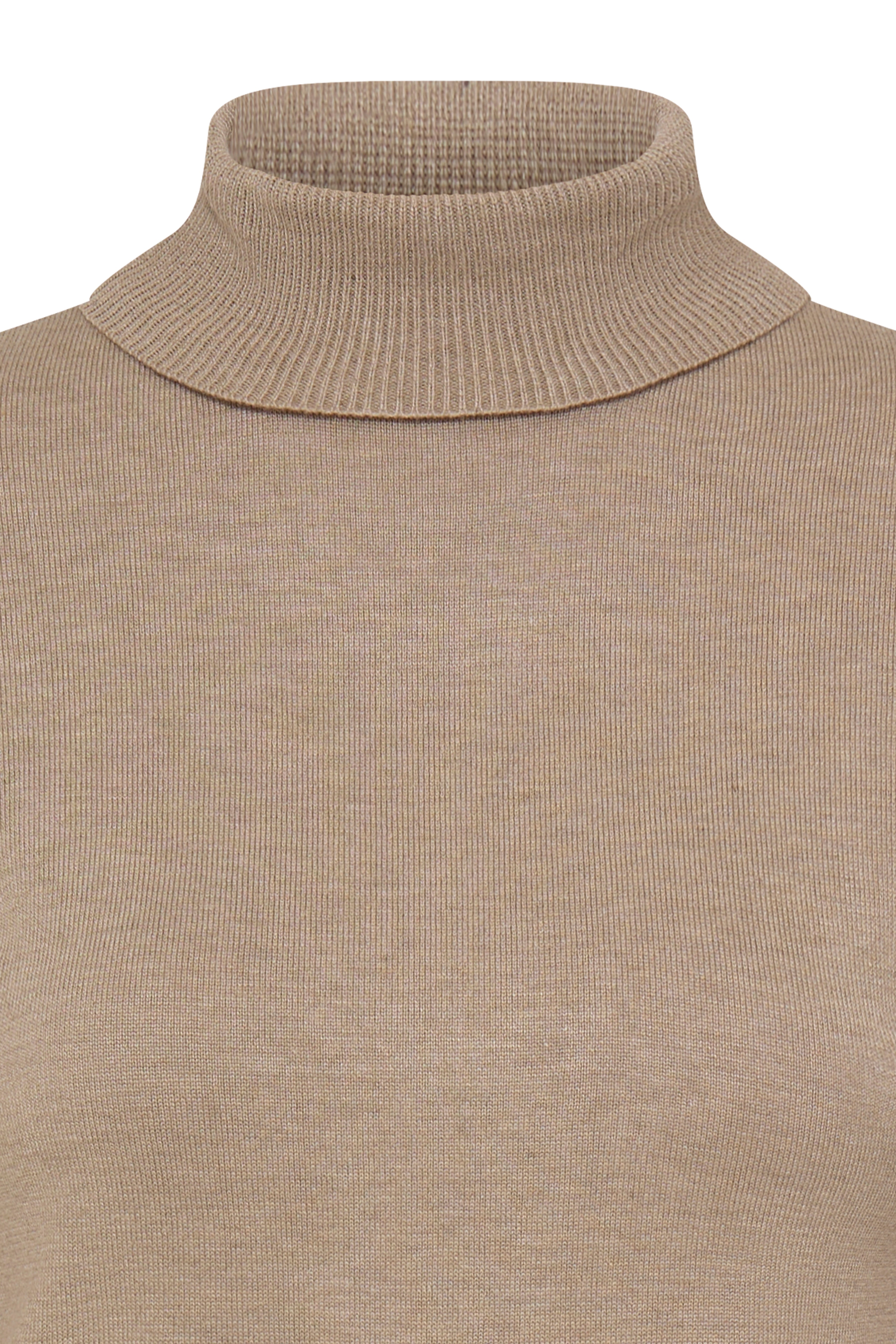 BYMMORLA ROLLNECK - Humus Melange-Sweaters and Cardigans- Hometown Style HTS, women's in store and online boutique located in Ingersoll, Ontario