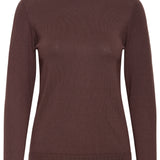 BYMMORLA ROLLNECK - Java-Casual Tops- Hometown Style HTS, women's in store and online boutique located in Ingersoll, Ontario