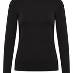 BYMMORLA ROLLNECK - Black-Sweaters and Cardigans- Hometown Style HTS, women's in store and online boutique located in Ingersoll, Ontario