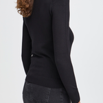 BYMMORLA ROLLNECK - Black-Sweaters and Cardigans- Hometown Style HTS, women's in store and online boutique located in Ingersoll, Ontario