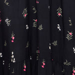 BYIROSE DRESS - LIGHT WOVEN - Black Mix-Casual Dresses- Hometown Style HTS, women's in store and online boutique located in Ingersoll, Ontario
