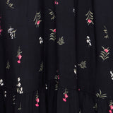 BYIROSE DRESS - LIGHT WOVEN - Black Mix-Casual Dresses- Hometown Style HTS, women's in store and online boutique located in Ingersoll, Ontario